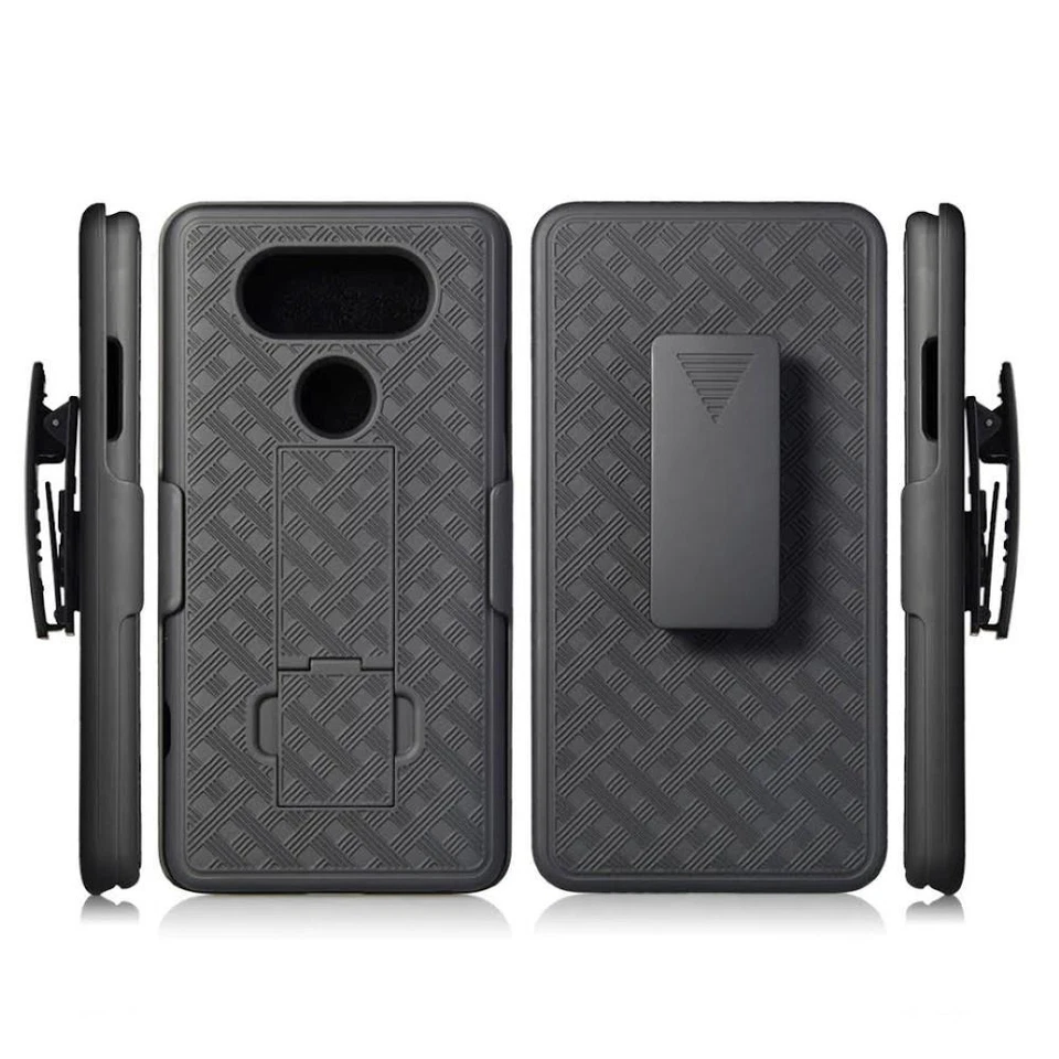 New Slim Shell Holster Belt Clip Combo Hard Case With Kickstand For LG V20 - Image 2 of 4