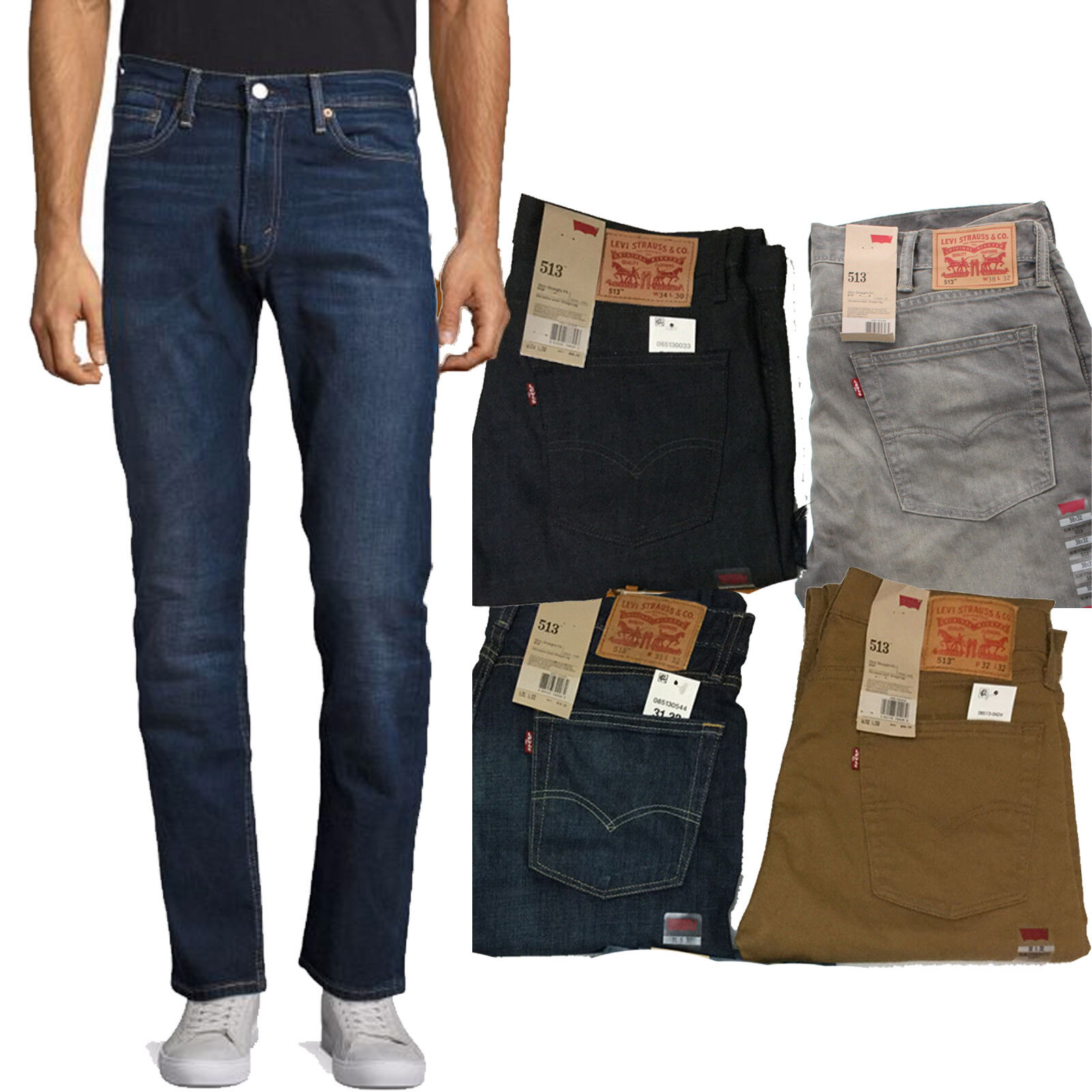 Buy Levi's 513 Jeans Mens Slim Fit Straight Stretch Denim Pants Levi  Strauss Online at Lowest Price in Ubuy Vietnam. 253668709719
