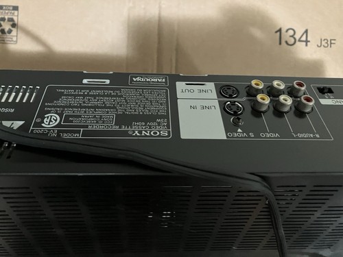 Parts SONY EV-C200 Standalone Hi8 Vcr 8mm Video8 - Afbeelding 10 van 11