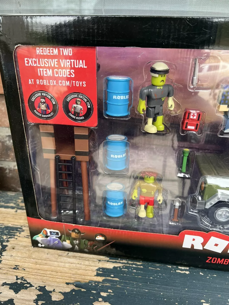 NEW Roblox Zombie Takeover Redeem 2 Exclusive Virtual Codes 23 pieces 5  Figures