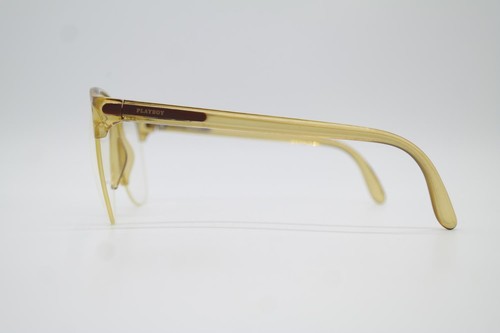 Vintage Brille Playboy 4587 Braun Halbrand Brillengestell eyeglasses - Picture 2 of 6