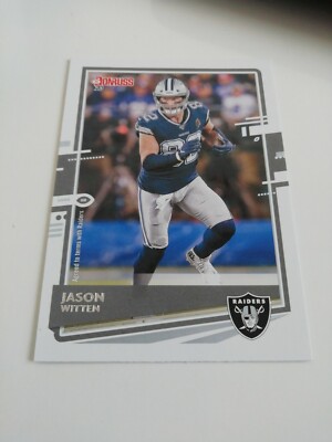 Jason Witten Las Vegas Raiders 2020 Panini Donruss #83 NFL Trading Card