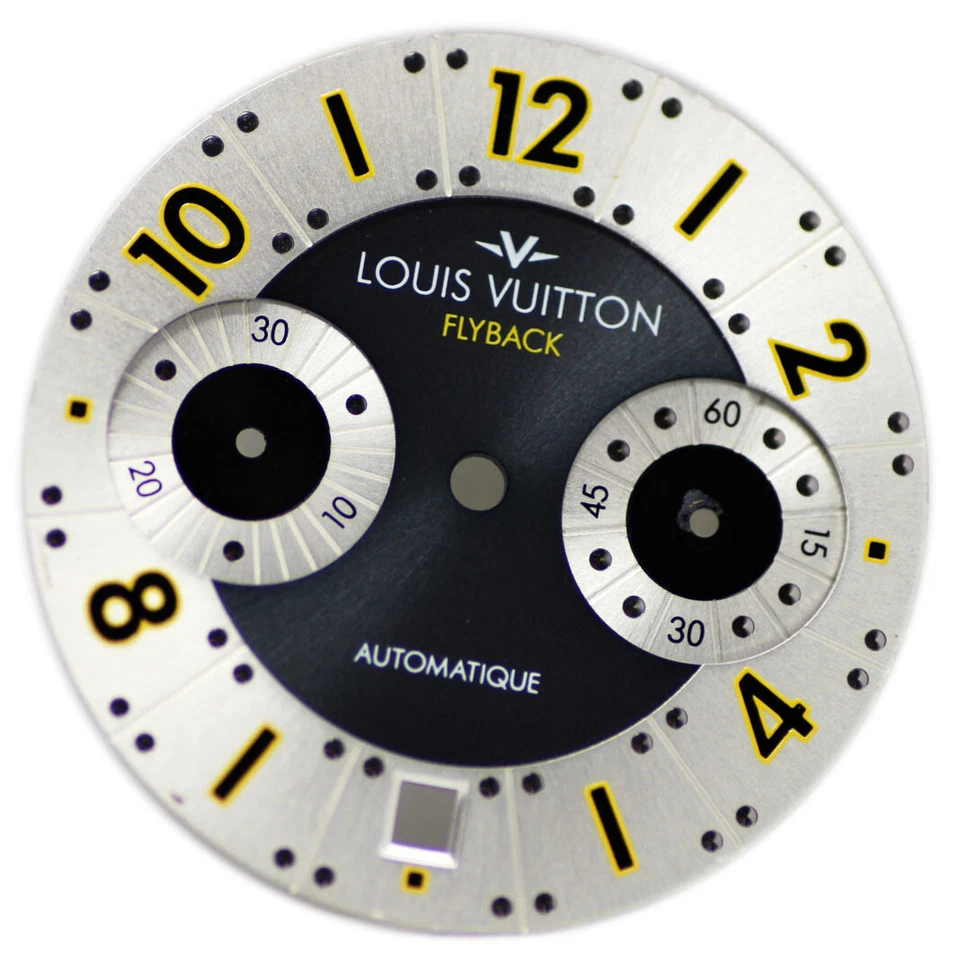 Genuine Louis Vuitton Tambour Volez Chronograph Watch Dial for Spares only - Image 3 of 3