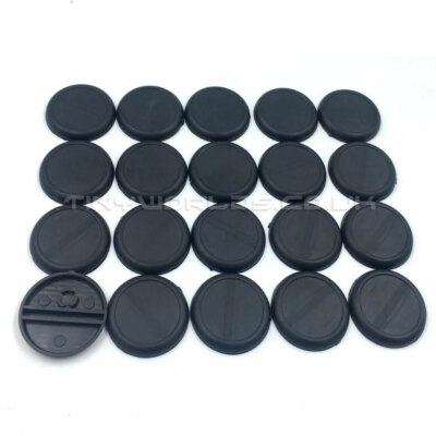 60mm Round Lava Flow Scenic Resin Base A