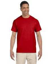 Gildan Adult Ultra Cotton 6 oz. Short Sleeves T-Shirt With Pocket G230 S-5XL
