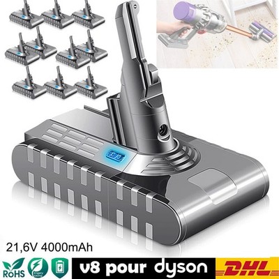 1-4X Akkus für Dyson SV10 V8 Absolute V8 Animal Fluffy Extra V8 Car Cord Serie
