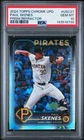 Paul Skenes 2024 Topps Chrome #USC27 Rookie Debut Prism Refractor PSA 10 Gem Mnt
