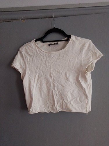Ladies Primark Crop T-shirt Size XS