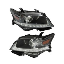 Labwork Leftright Headlight For Lexus Rx350 Rx450h 2013-15 Hid Projector Black