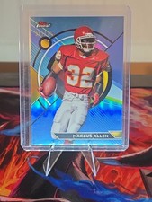 2023 Topps Composite #200 Marcus Allen Finest Sky Blue Refractor #/325