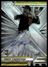 2022 Panini Chronicles Zach Thompson #13 XR Autographs