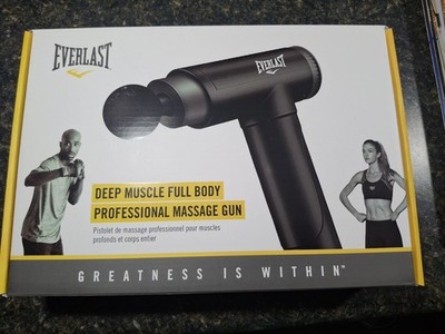NEW Prof Massage Gun Wireless with 4 Attachments.  Deep Muscle Full Body