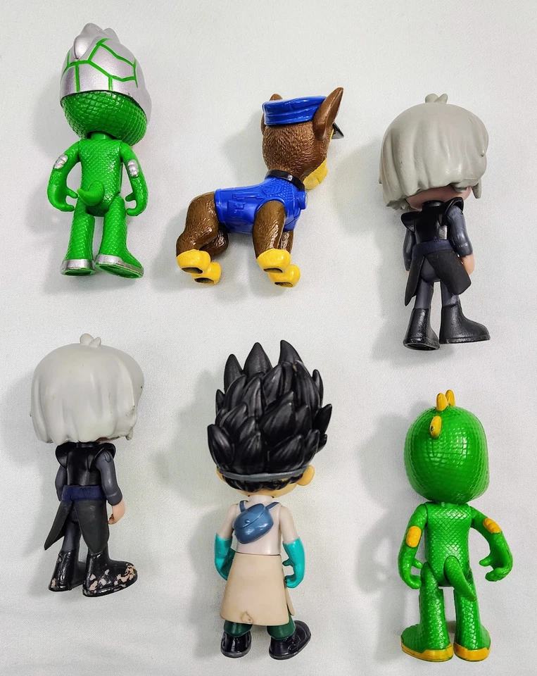 Lot Of 6 PJ Masks & Paw Patrol Figures 3"-4" Figurines  - Image 2 of 3