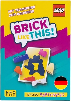 Brick Like This!   LEGO -Partyspiel Grundspiel Deutsch 2-8 Spieler NEU & OVP