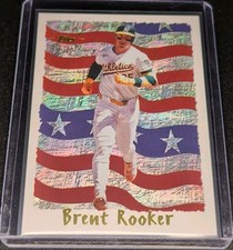 2025 Topps Archives Brent Rooker Cyberstats 95C-13 Athletics