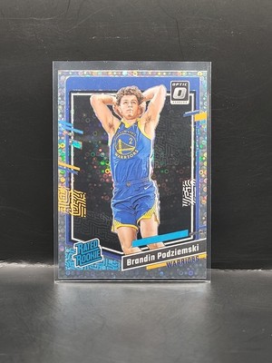 2023-24 Donruss Optic Fast Break Brandin Podziemski RC#203 Silver Disco Rookie