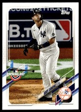 2021 Topps Opening Day Gary Sanchez New York Yankees #144