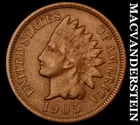 1905 Indian Head Cent- Very Fine Better Date No Reserve #i7919