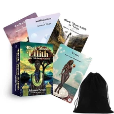 Black Moon Lilith Cosmic Alchemy Oracle Cards Deck Heu Haus Adama Sesay