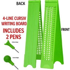Braille Writing Board Sturdy Learning Supplies for School Men Women Practice