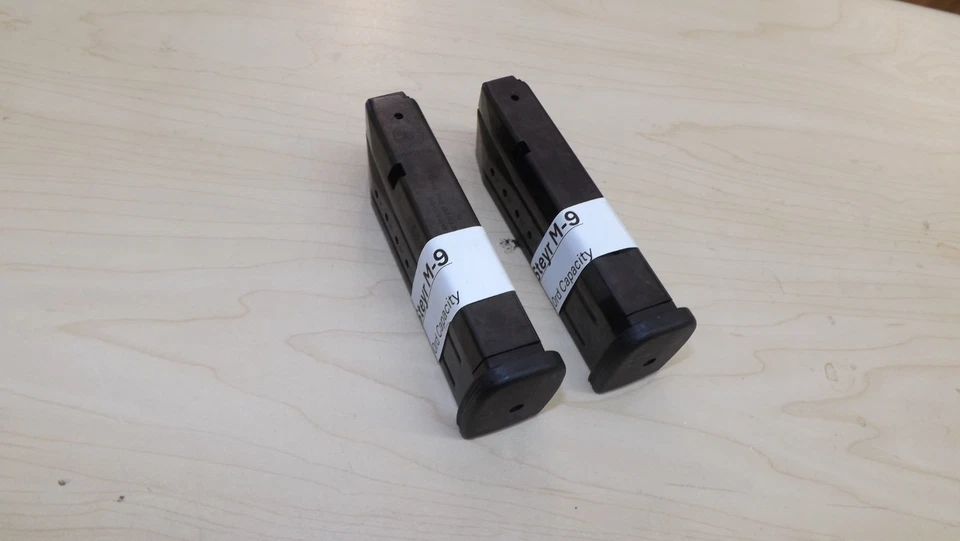 2 - NUEVO - Revistas Steyr M9A1 tamaño completo 10RD 9MM OEM fábrica M9 A1 M-9 Foto 2 de 3