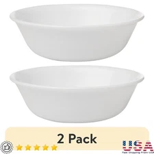 Durable Dessert Bowls Set 10oz Break Resistant Stackable Dishwasher Safe New
