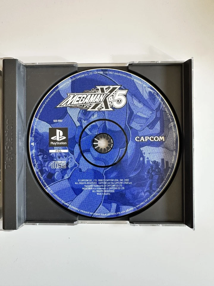 MEGAMAN X5  PSX PSONE PS1  USATO PLAYSTATION, foto 3 di 5