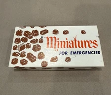 Vtg 1967 Miniatures For Emergencies Delsey Toilet Paper Novelty H Fishlove & Co.