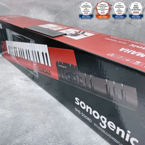 YAMAHA Sonogenic SHS-500 Red 37-Key Shoulder Keytar SHS-500RD SHS500 SHS500RD JP