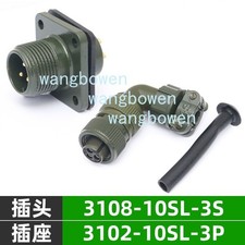 For Aviation Plug Servo Connector 3pin MS3108A10SL-3S MS3102A10SL-3P