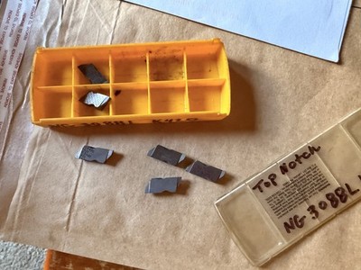NEW LOT of 6 Kennametal Top Notch Carbide Boring Inserts # NG 3088L K420 vh4