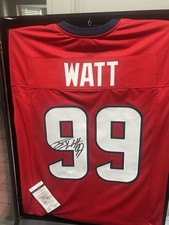 Authentic ⸻  J.J. Watt Autographed Houston Texans Jersey – Framed with JSA COA