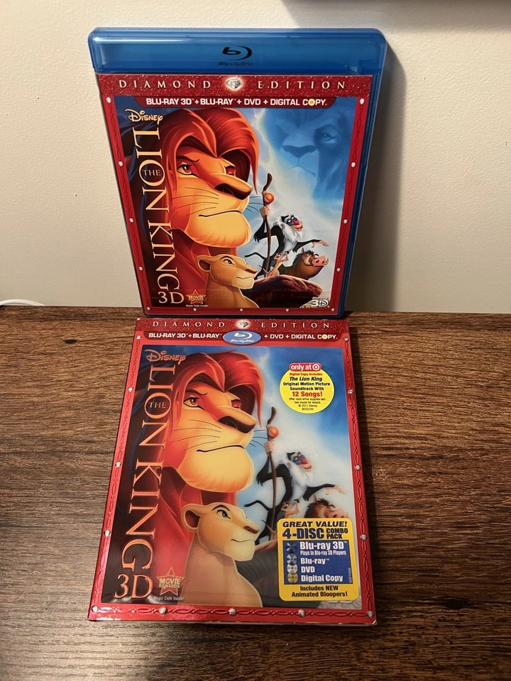 The Lion King Diamond Edition Blu-ray 3D + Blu-ray + DVD + Digital Copy Target - Image 2 of 4