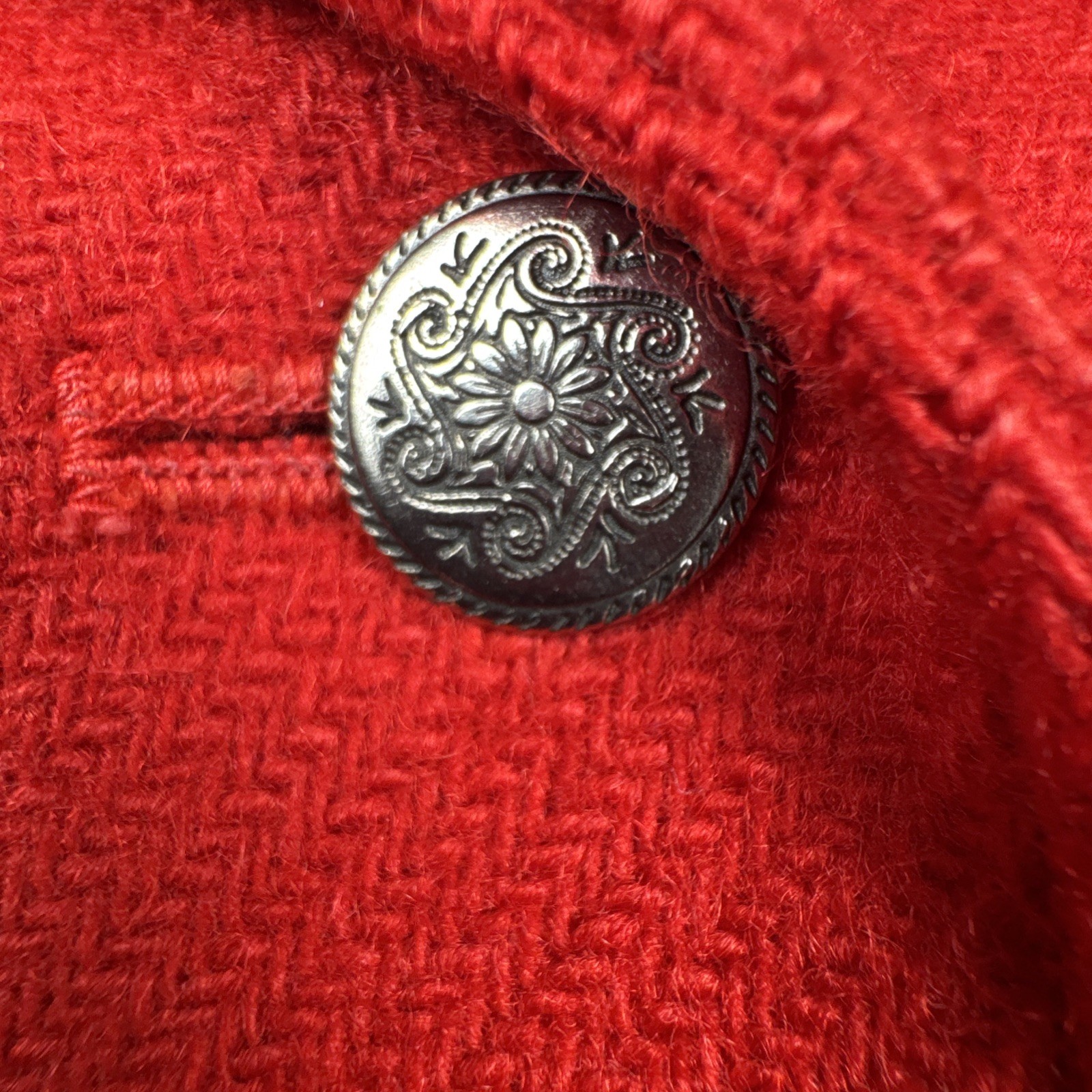 Pendleton Red Wool Cropped Jacket Women’s Size 16… - image 2