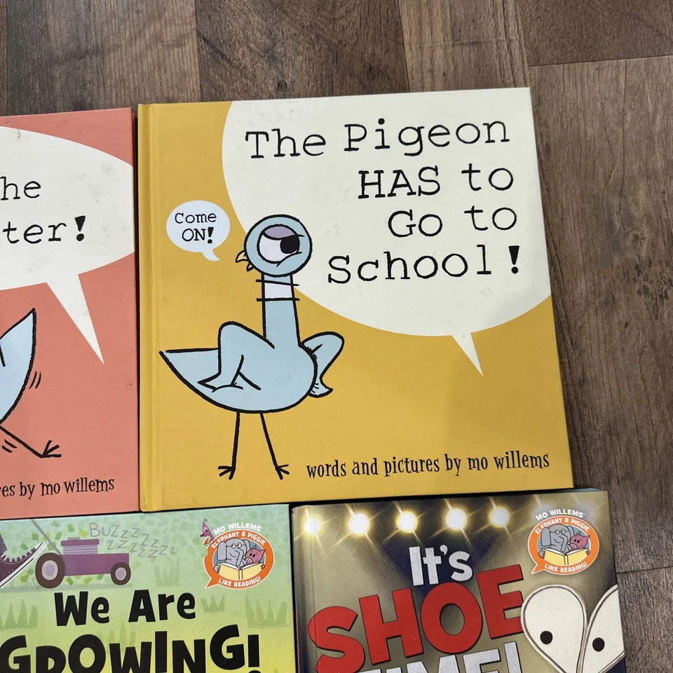 Lot of 11 Mo Willems Elephant & Piggie Pigeon Hardback Books - Image 3 of 4