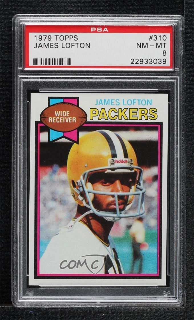 1979 Topps James Lofton #310 PSA 8 Rookie RC HOF