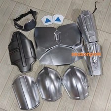 Star Wars Mandalorian Din Djarin Body Armor Set FRP Helmet Cosplay Costume Lot