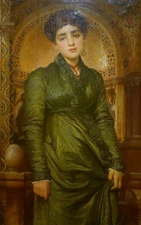 high quality oil painting handpainted on canvas "After Vespers "