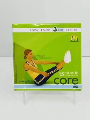 McDonald's : 15 Minute Workouts Core (Sealed DVD, Digipak) | eBay