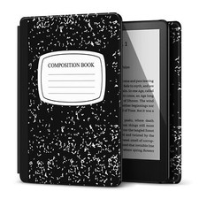 Case for 6" All-New Kindle 2024 2022 11th Gen, Composition Book Black