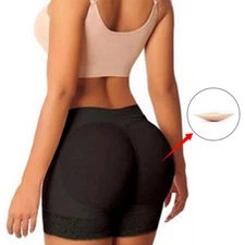 THICK PADDED BUTT ENHANCER SHAPER Wear GIRDLE GIRLSHORT UNDERWEAR PANTIE M-2XL