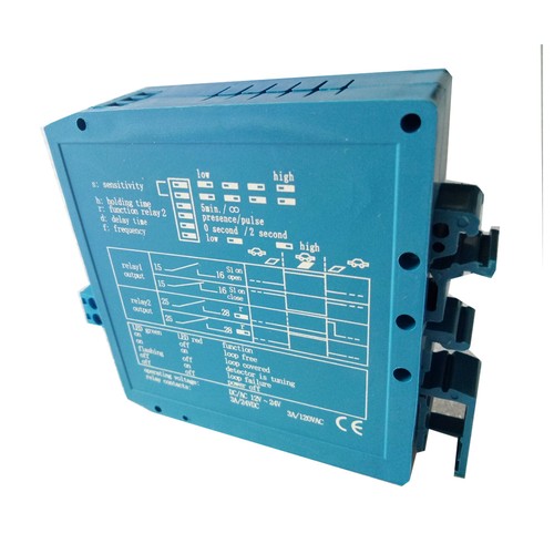 Detector de vehículo de bucle M1H para puerta de barrera con cable de bobina de 50 m 12V a 24VDC - Imagen 9 de 10