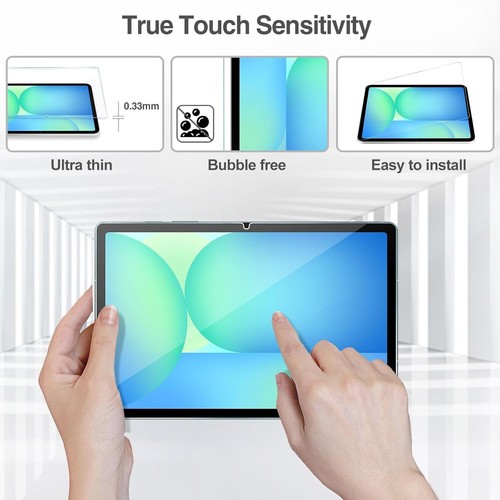 2 PCS For Samsung Galaxy Tab S10 FE+ Plus 13.1" Tempered Glass Screen Protector - Picture 3 of 6