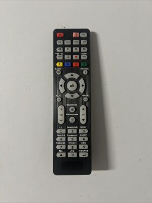 Universal Remote for Sanyo/Insignia/Sony/Sharp/LG/Visio + others With Manual