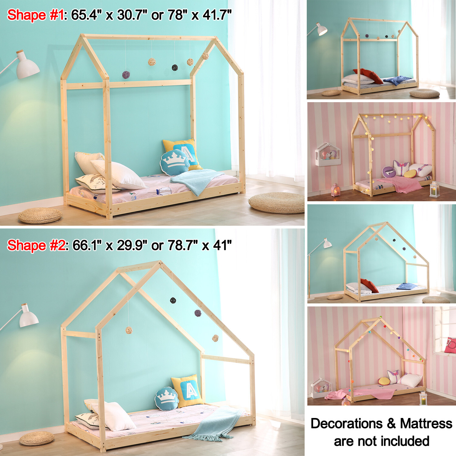 girls bed frame