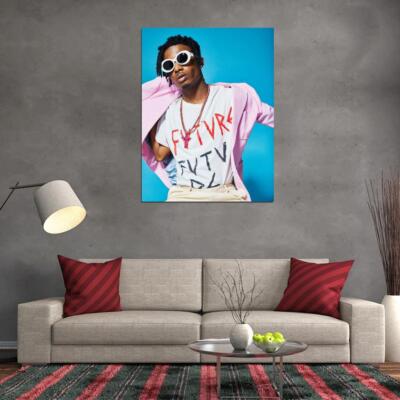 V7785 Playboi Carti Cool Sunglasses Rapper Hip Hop Rap Decor WALL