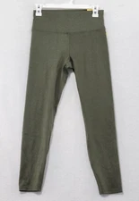All in Motion Women's High Rise Leggings Heathered Olive Green Size Small
