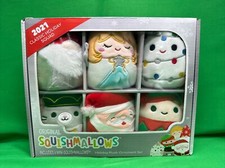 Squishmallows 4” Mini Holiday 2021 Classic Holiday Squad Set