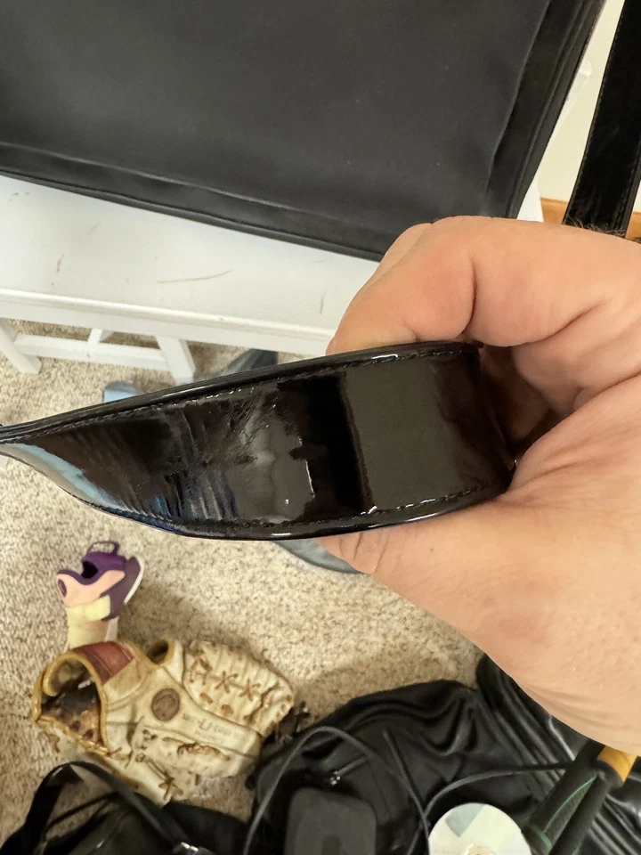 Bolso de Negocios A.testoni Negro Bolso de Hombro Correa de Repuesto Foto 4 de 4