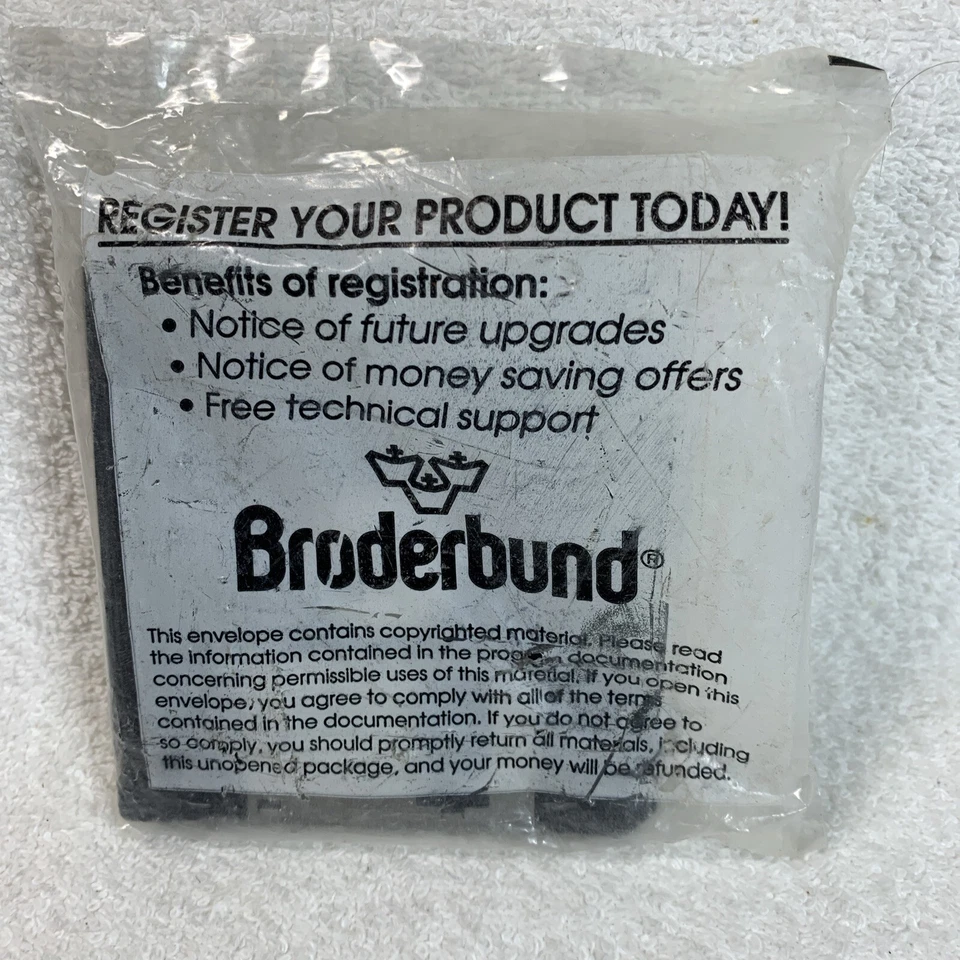 Vintage 1994 IBM Broderbund The Print Shop 1.44 3.5" Diskettes for Windows New - Image 4 of 4